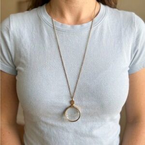 Magnifying Glass Necklace Pendant Necklace